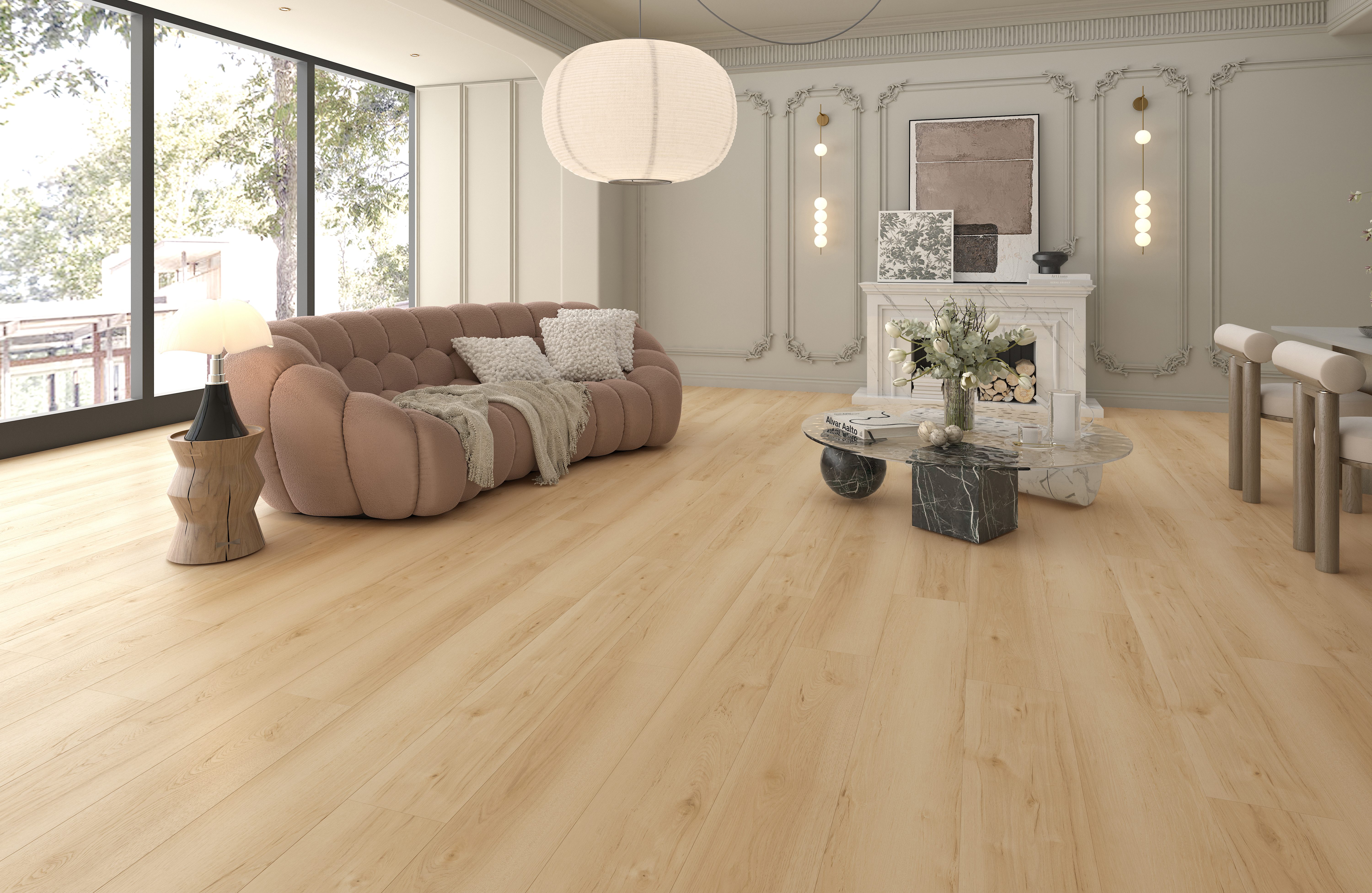 Engineered Hardwood - Nautiq Pro - Tempest Hickory - Fuzion Flooring